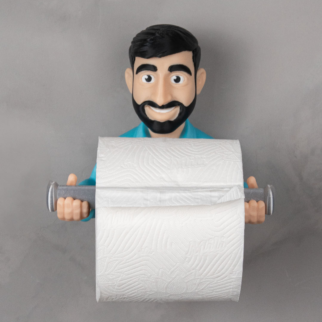 “Rullīša Sargs” – Tualetes papīra turētājs