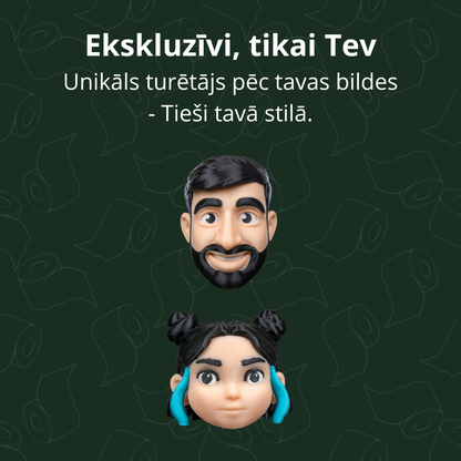 “Rullīša Sargs” – Tualetes papīra turētājs