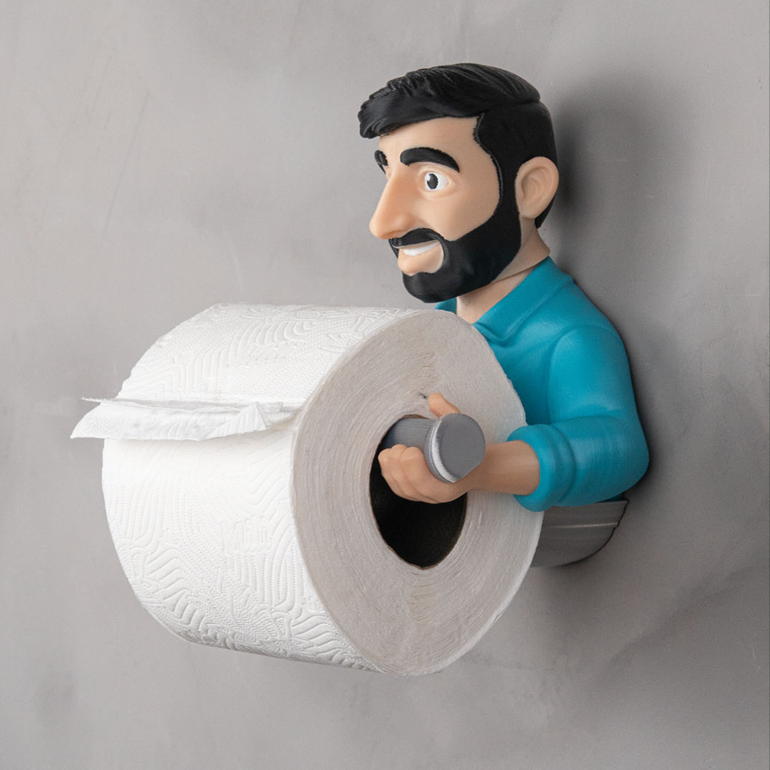 “Rullīša Sargs” – Tualetes papīra turētājs